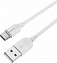 Дата кабель USB 2.0 AM to USB-C 2.0m 2.4A white BOROFONE (6957531090021) Дата кабель USB 2.0 AM to USB-C 2.0m 2.4A white BOROFONE (6957531090021)