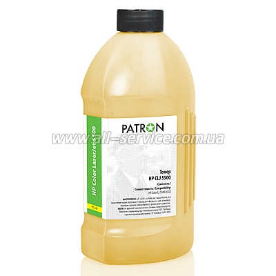 ТОНЕР HP CLJ 5500 YELLOW ФЛАКОН 400 г PATRON ТОНЕР HP CLJ 5500 YELLOW ФЛАКОН 400 г PATRON