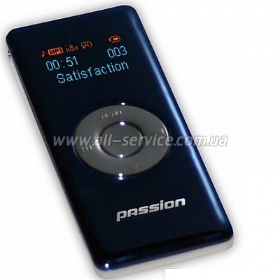 MP3  TakeMS Passion 4Gb Blue (TMS4GMP3-PASSION2-B)