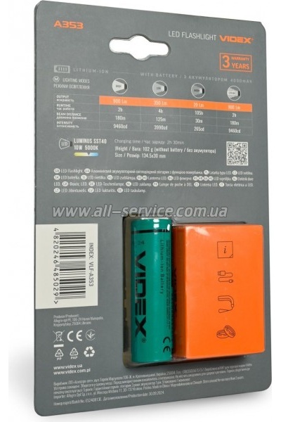 ������ Videx VLF-A353