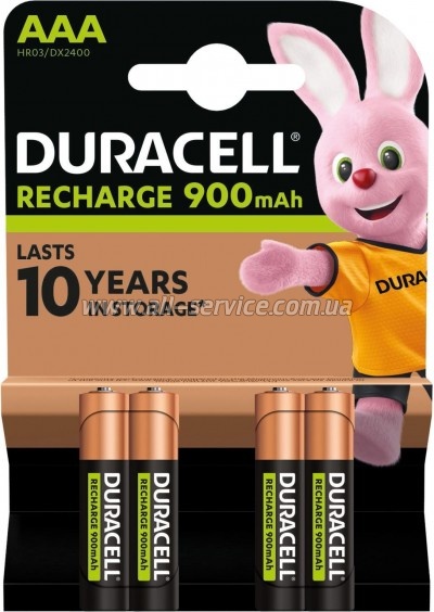 ����������� Duracell AAA HR03 900mAh * 4 (5005015)