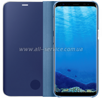 ����� SAMSUNG S8+/ EF-ZG955CLEGRU - Clear View Standing Cover (�����)