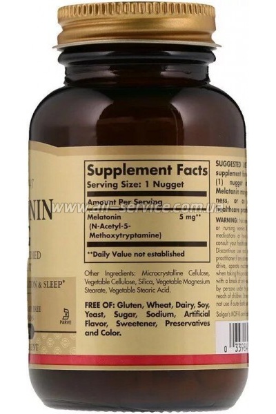  Solgar  Melatonin, 5 , 60   (SOL01936)