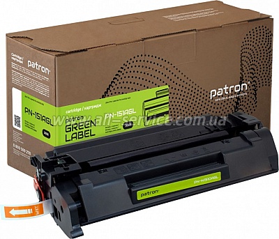 �������� Patron Green Label HP LJ 4003/ 4103/ MFP 4103 ������ W1510A (PN-151AGL)