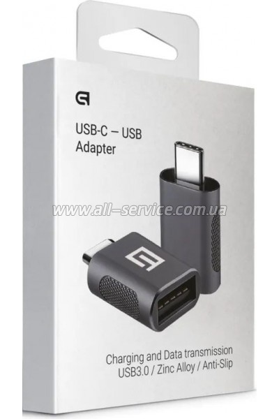 ������� OTG USB 2.0 AF to USB-C Space Grey Armorstandart (ARM69356)