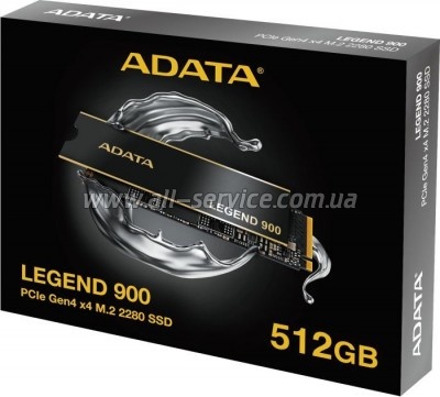  SSD M.2 2280 512GB ADATA (SLEG-900-512GCS)