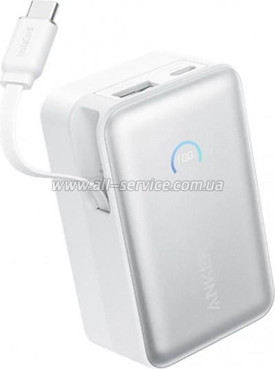 ������� ������������� Anker 10000mAh Nano PD 45W White (A1638H21)