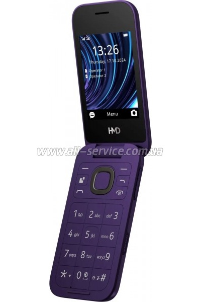   HMD 2660 4G Flip DS Violet