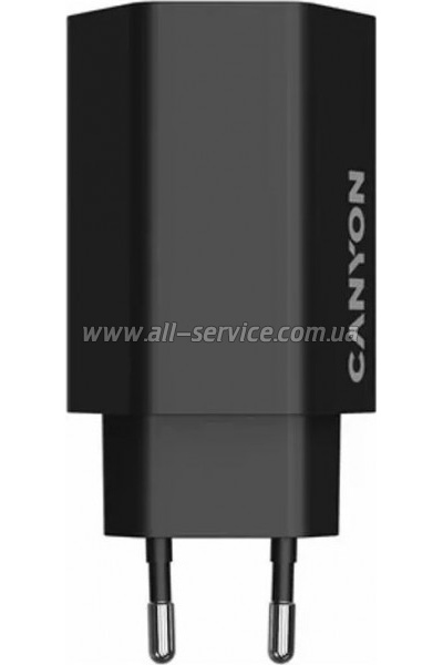 �������� ������� Canyon HEXAGON 65 GaN 65W 2xPD 1xQC EU Black (CND-CHAHEX65B)