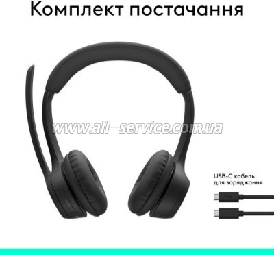  Logitech Zone 300 Bluetooth Graphite (981-001407)