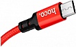 ���� ������ USB 2.0 AM to Micro 5P 1.0m X14 red HOCO (6957531062851)