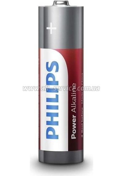  Philips AA LR6 Power Alkaline * 4 (LR6P4B/10)