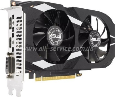  ASUS GeForce RTX3050 6Gb DUAL OC (DUAL-RTX3050-O6G)