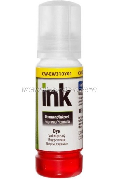  ColorWay Epson L3100/ 3110/ 3150/ 3151 70 Yellow EW310Y (CW-EW310Y01)