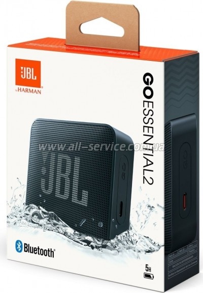   JBL Go Essential 2 Black (JBLGOES2BLKEU)