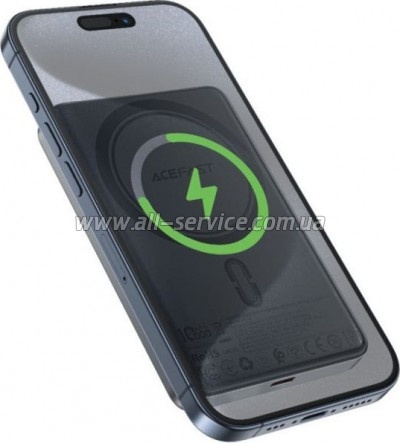 ������� ������������� Acefast Magnetic Wireless 10000mAh PD 20W Black (6974316283393)