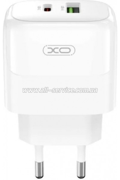 �������� ������� XO 1xUSB QC3.0 + 1xUSB-C PD 20W (XO-QC37)
