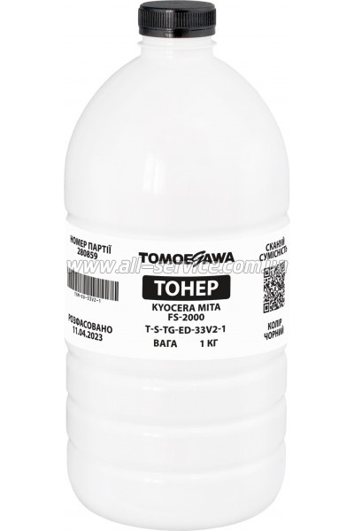 ����� Tomoegawa Kyocera Mita FS-2000 ����� 1�� Black (TSM-ED-33V2-1)