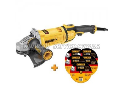 Шлифовальная машинка угловая DeWalt DWE4579M Шлифовальная машинка угловая DeWalt DWE4579M
