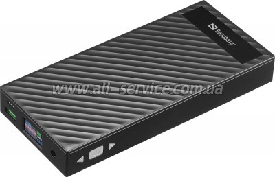   Sandberg 30000mAh PD/100W, DC/3-24V/120W, QC/3.0 (420-88)