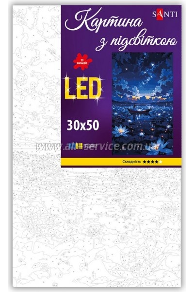 ������� �� ������� Santi ���������� ������ 30�50�� LED (956545)