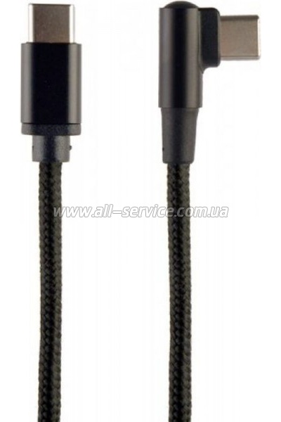 ���� ������ USB-C to USB-C 0,2m angle Cablexpert (CC-USB2-CMCML-0.2M)
