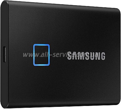 SSD ���������� Samsung T7 Touch 500GB TLC 3D Black (MU-PC500K/WW)