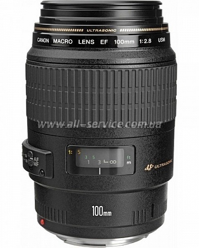  Canon 100mm f/ 2.8 USM Macro EF (4657A011)