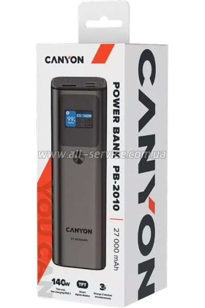   Canyon PB-2010 27000mAh (CNE-CPB2010DG)