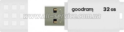  Goodram 32GB UME2 White USB 2.0 (UME2-0320W0R11)