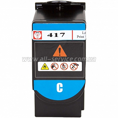  BASF Lexmark CS417dn  71B0H20 Cyan (BASF-KT-71B0H20)