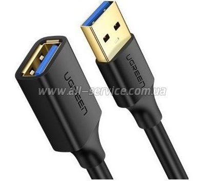 Дата кабель USB 3.0 AM/AF 2.0m US129 Black Ugreen (10373) Дата кабель USB 3.0 AM/AF 2.0m US129 Black Ugreen (10373)