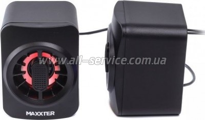   Maxxter CSP-U005RGB USB Black (CSP-U005RGB)