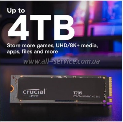  SSD M.2 2280 4TB T705 Micron (CT4000T705SSD3)