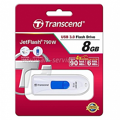  32GB Transcend JetFlash 790 White (TS32GJF790W)