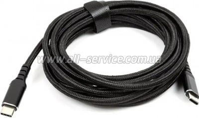 ���� ������ USB-C to USB-C 3.0m PD60W black San Guan (CA914104)
