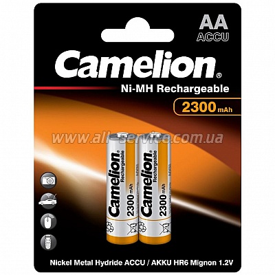  Camelion AA 2300mAh Ni-MH * 2 R6-2BL (NH-AA2300BP2)