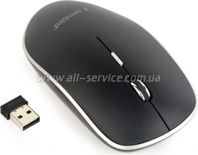  Gembird MUSW-4BS-01 Wireless Black (MUSW-4BS-01)