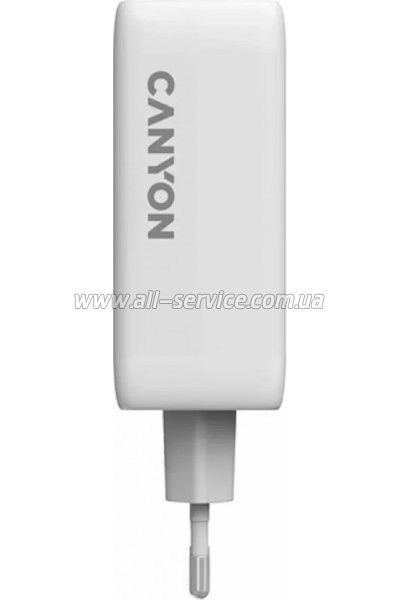 �������� ������� Canyon CU100ACC GaN 100W 3xPD 1xQC EU White (CNS-CUW100ACC)