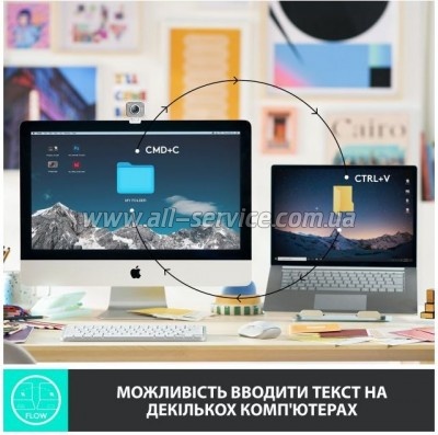  Logitech MX Keys Mini Wireless Illuminated UA Graphite (920-010498)