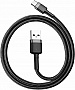 Дата кабель USB 2.0 AM to USB-C 0.5m 3A gray-black Baseus (CATKLF-AG1) Дата кабель USB 2.0 AM to USB-C 0.5m 3A gray-black Baseus (CATKLF-AG1)