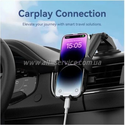 ���� ������ USB-C to Lightning 2.0m 3A black Vention (LAKBH)