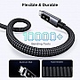 ���� ������ USB-C to USB-C 2.0m PD 100W L509 black Ugreen (35512)