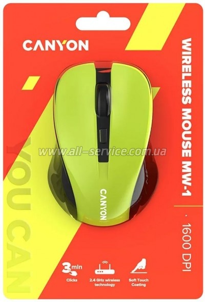  Canyon MW-1 Wireless Yellow (CNE-CMSW1Y)