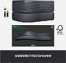  Logitech ERGO K860 Bluetooth/Wireless UA Black (920-010108)
