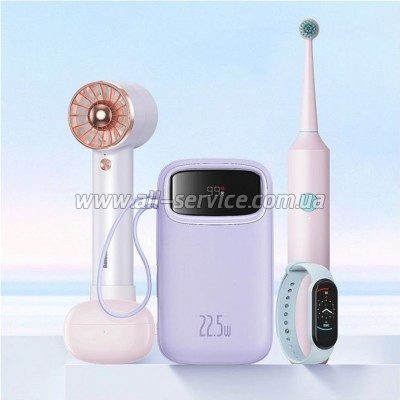 ������� ������������� Baseus Qpow2 20000mAh PD 22.5W Purple (P10055002513-00)