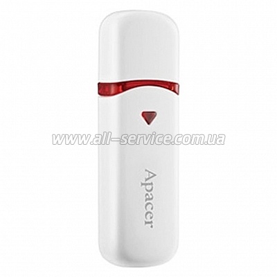  Apacer 32GB AH333 white USB 2.0 (AP32GAH333W-1)