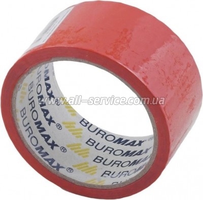 Скотч Buromax Packing tape 48мм x 35м х 43мкм, red (BM.7007-05) Скотч Buromax Packing tape 48мм x 35м х 43мкм, red (BM.7007-05)