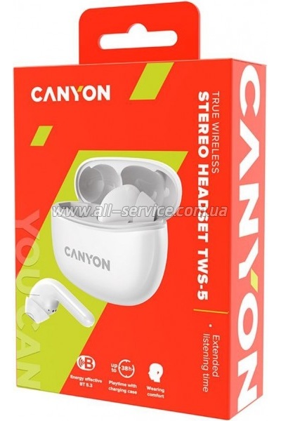 �������� Canyon TWS-5 White (CNS-TWS5W)