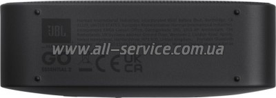   JBL Go Essential 2 Black (JBLGOES2BLKEU)
